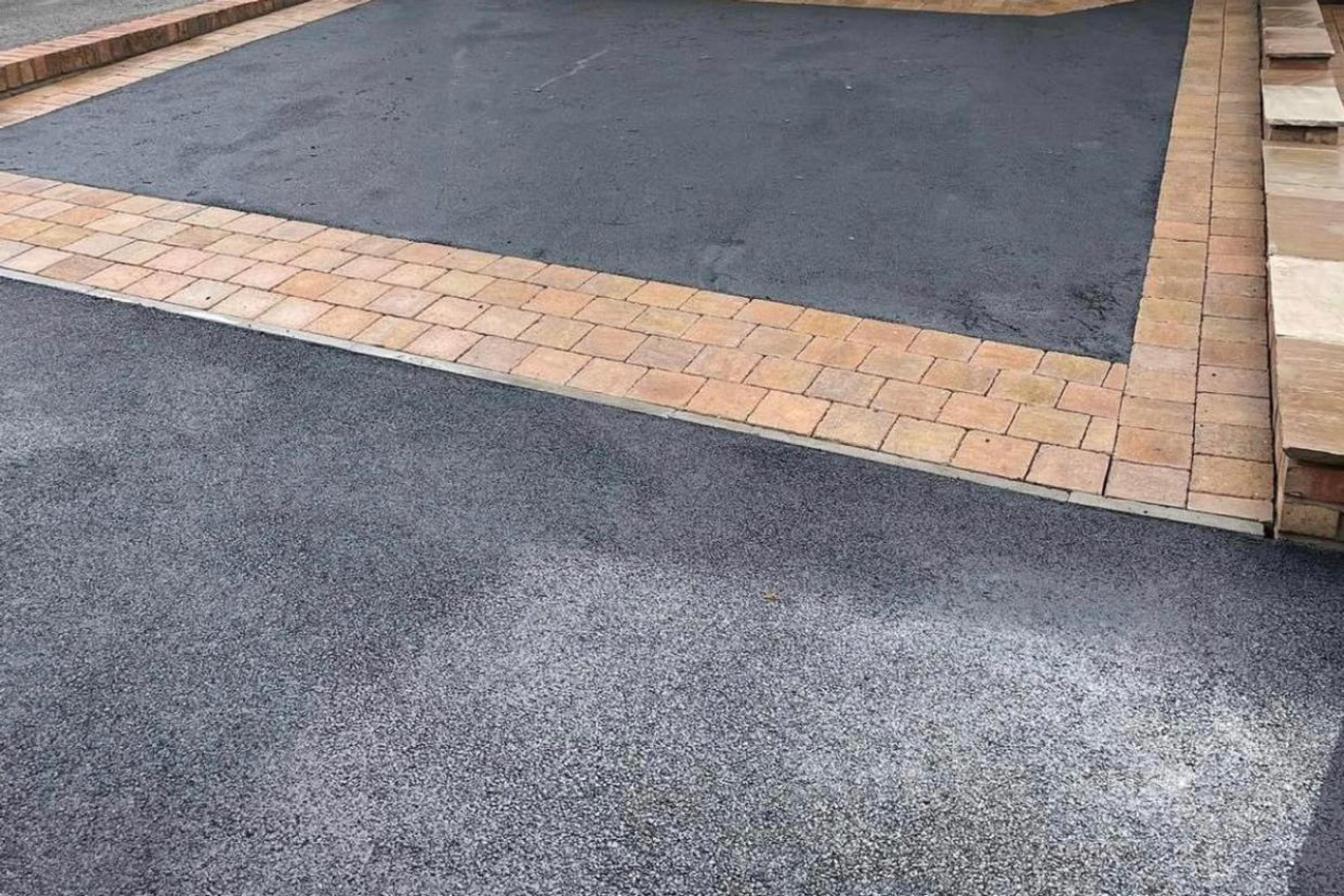 completed tarmac driveway, project view 4