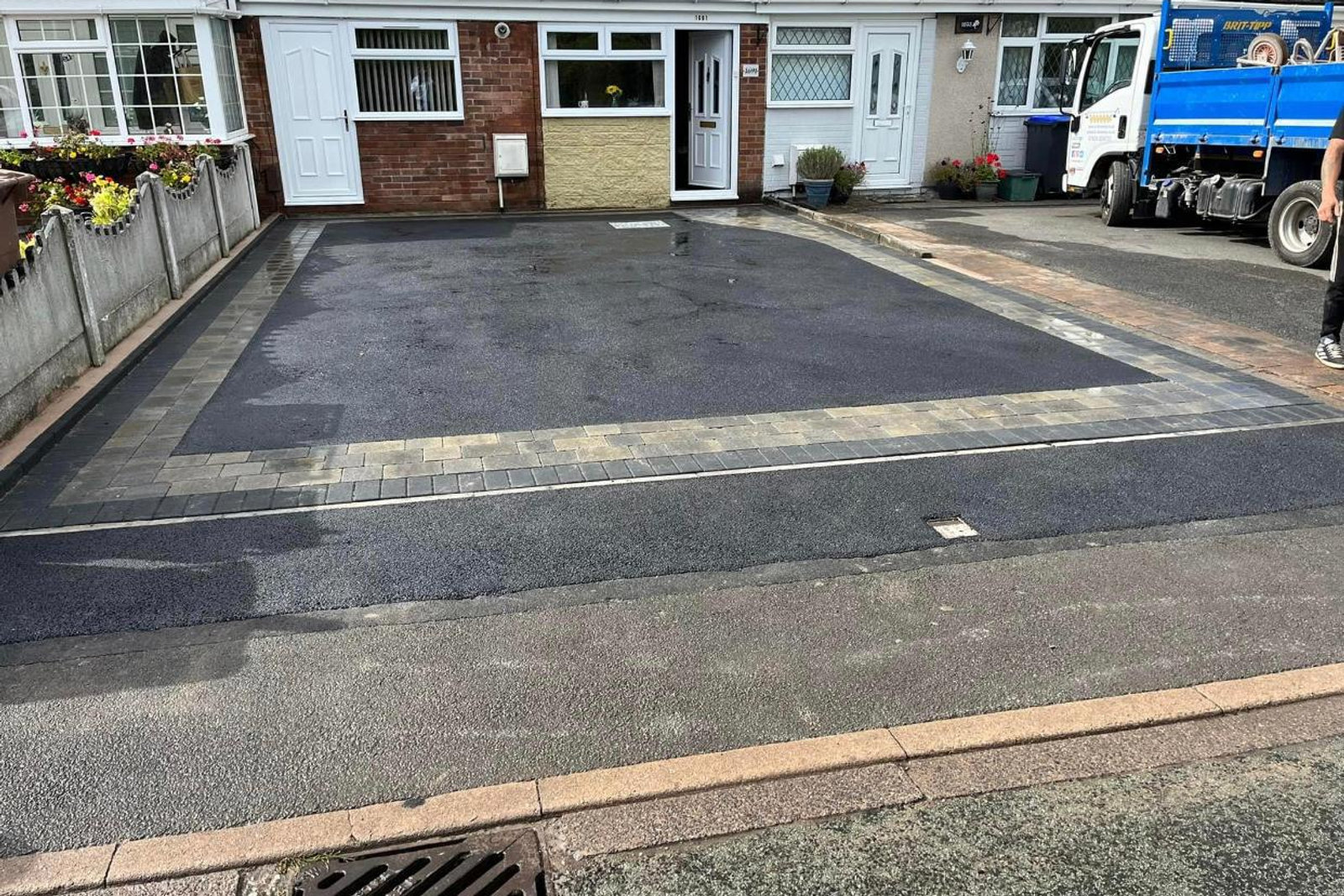 completed tarmac driveway, project view 6