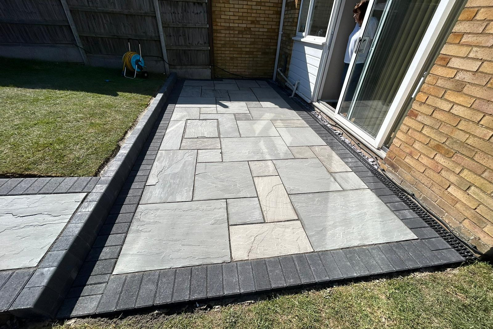 completed residential patio, project view 2