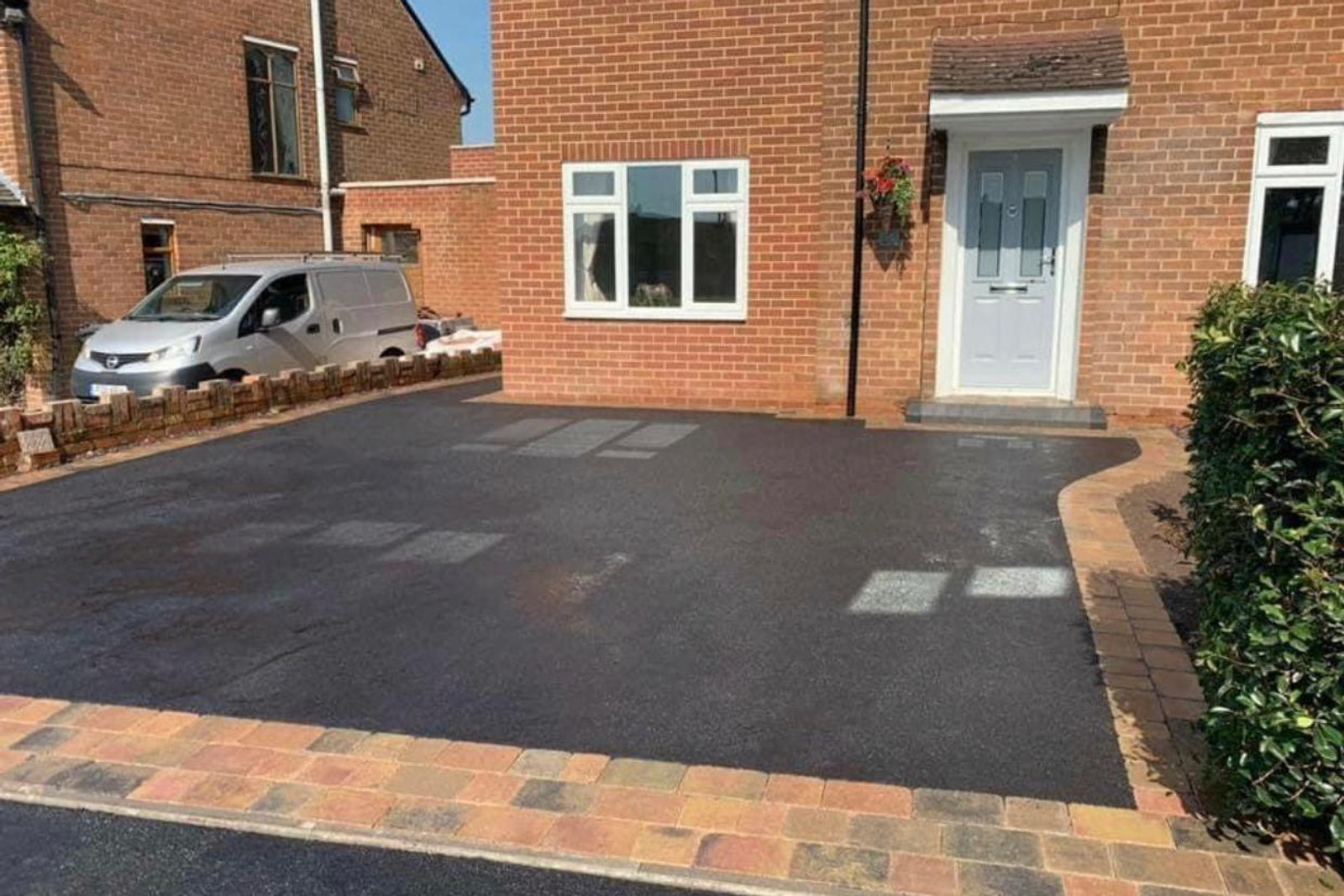 completed tarmac driveway, project view 9