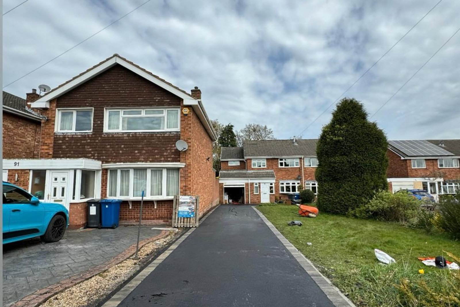 completed tarmac driveway, project view 5